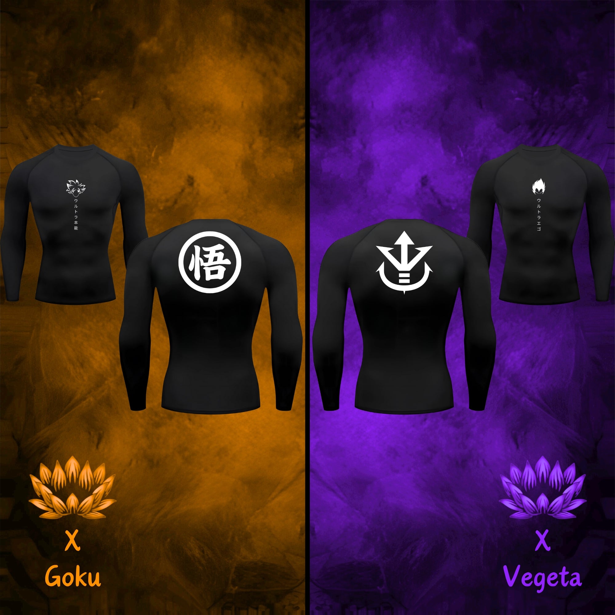 Goku x Vegeta Set (Long)