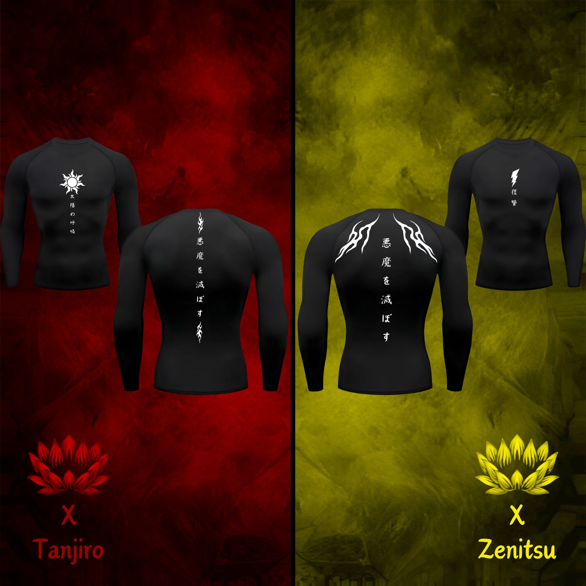 Tanjiro x Zenitsu Set (Long)