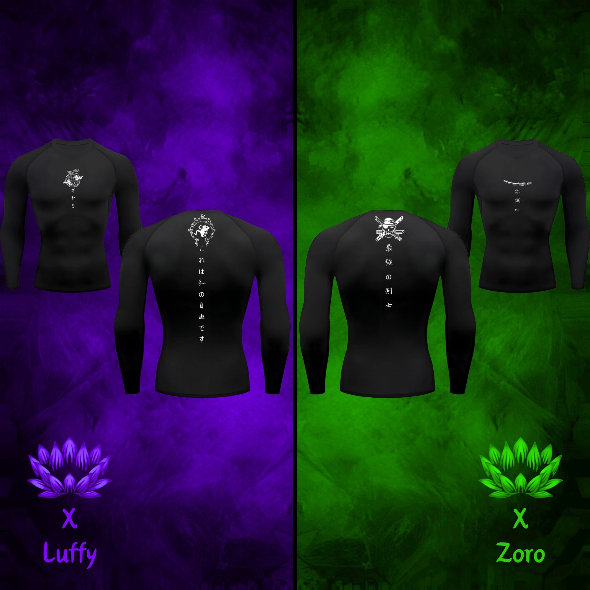 Luffy x Zoro Set (Long)