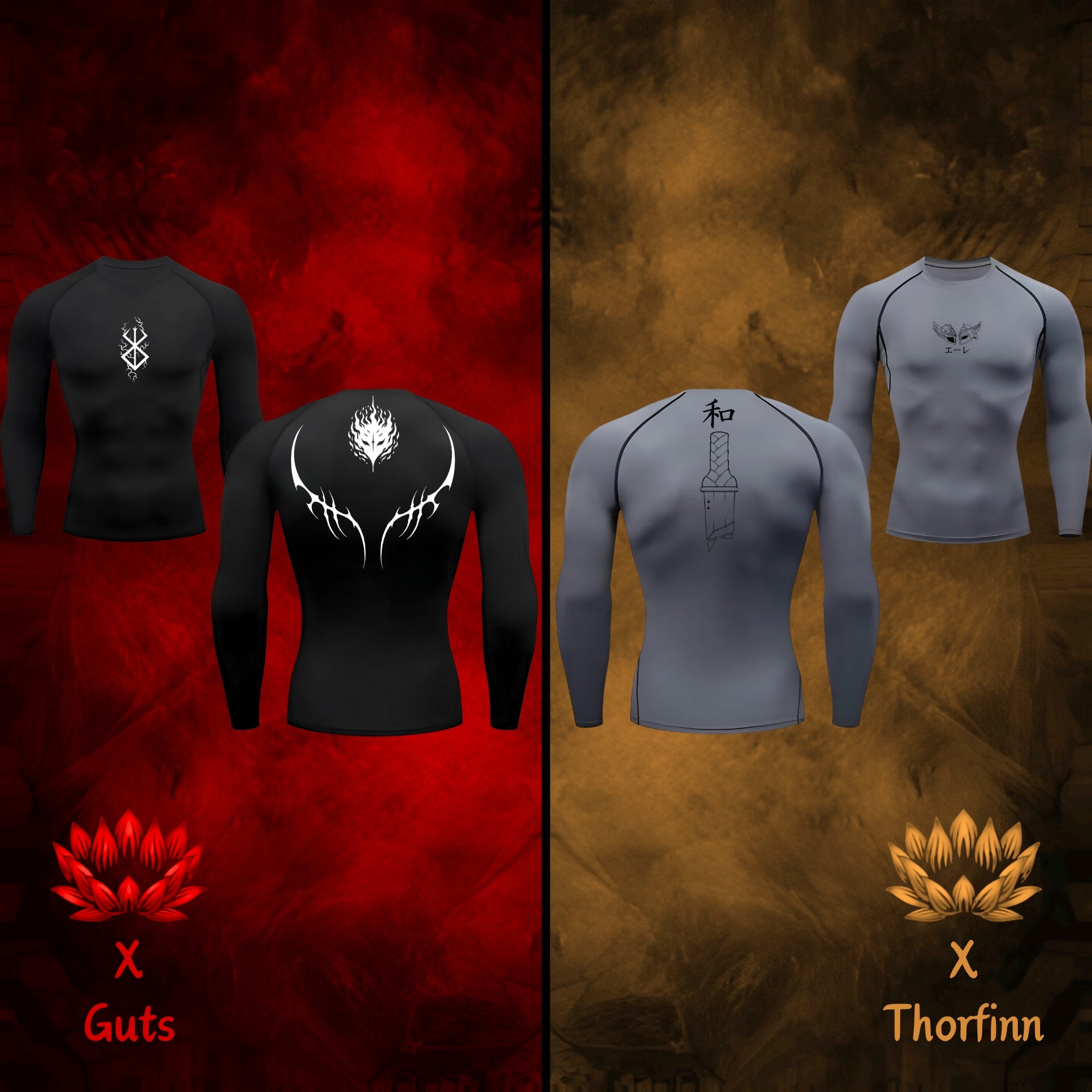 Guts x Thorfinn Set (Long)