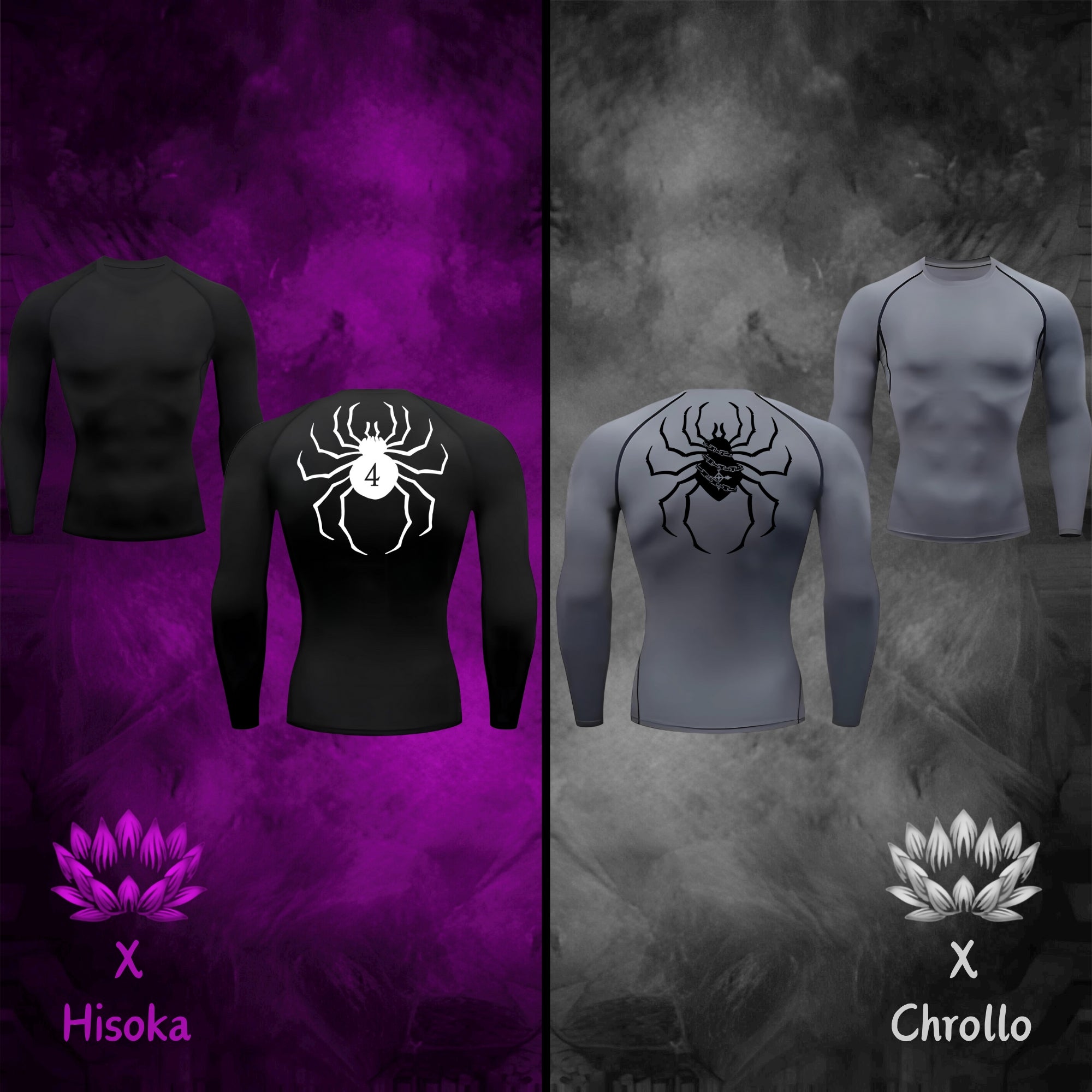 Hisoka x Chrollo Set (Long)