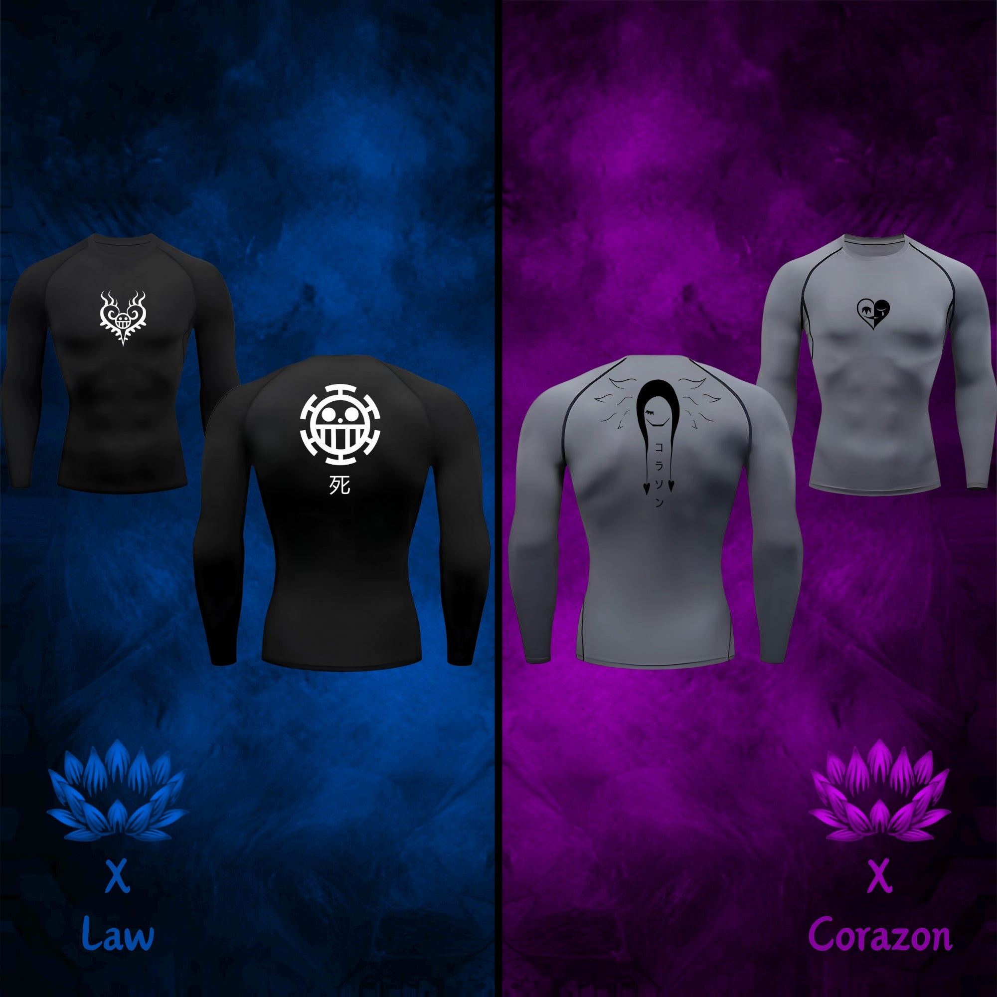 Law x Corazon  Set (Long)