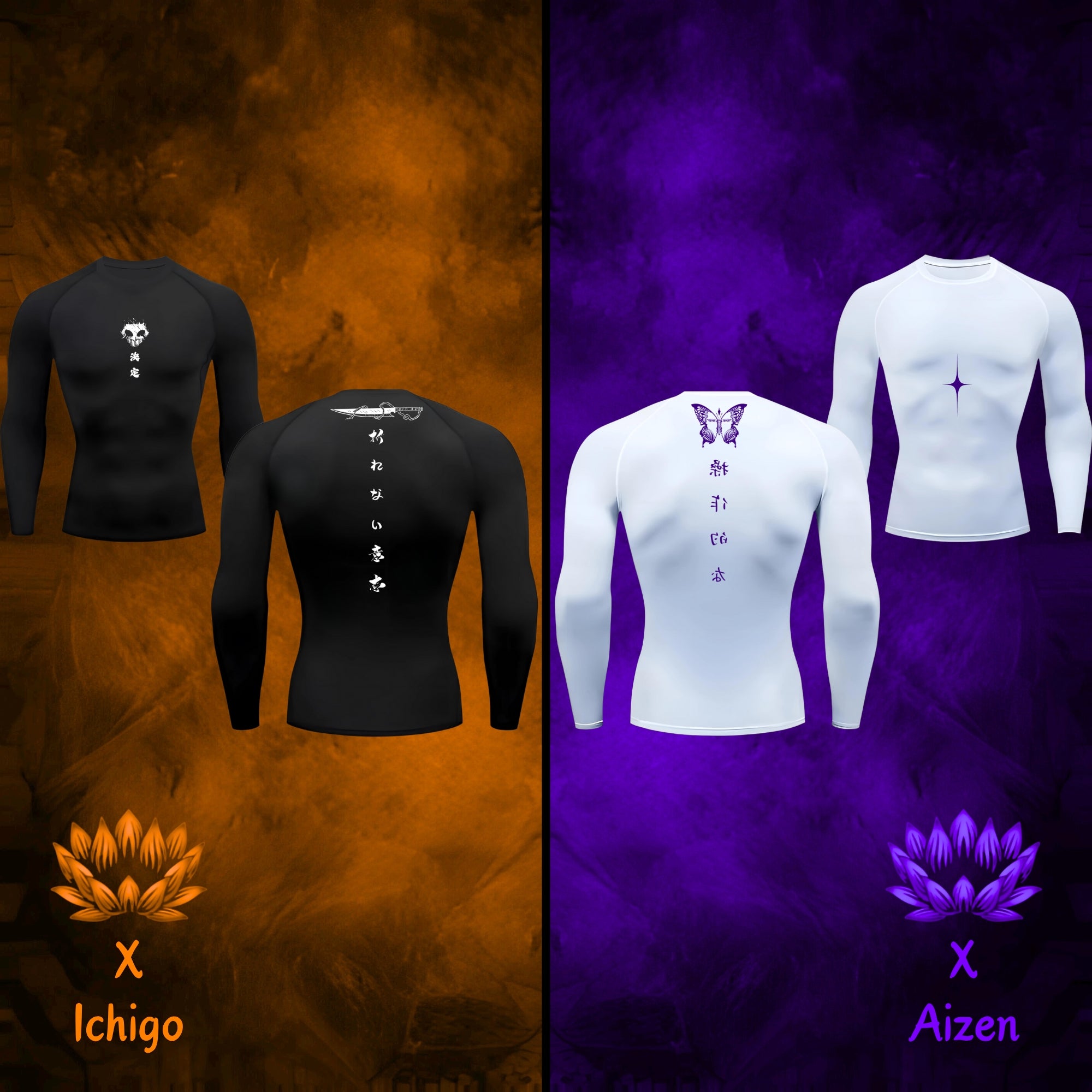 Ichigo x Aizen Set (Long)