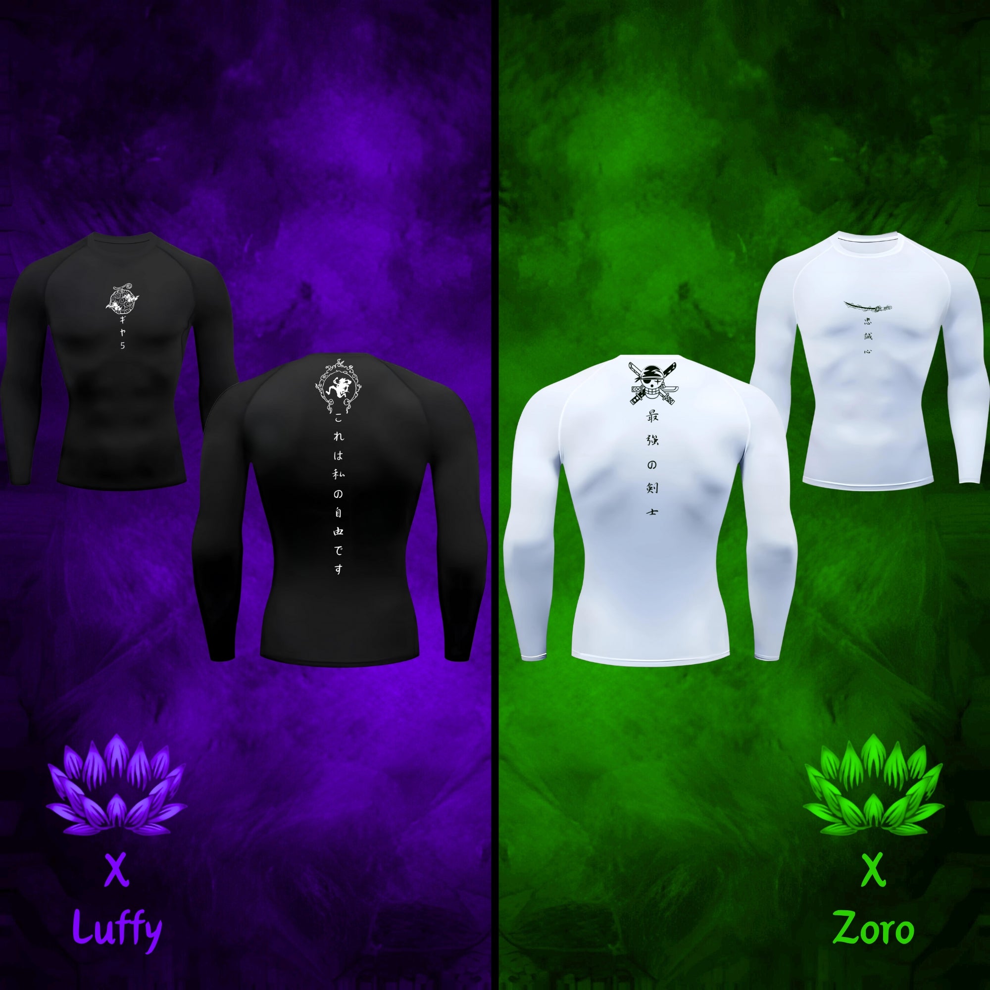 Luffy x Zoro Set (Long)