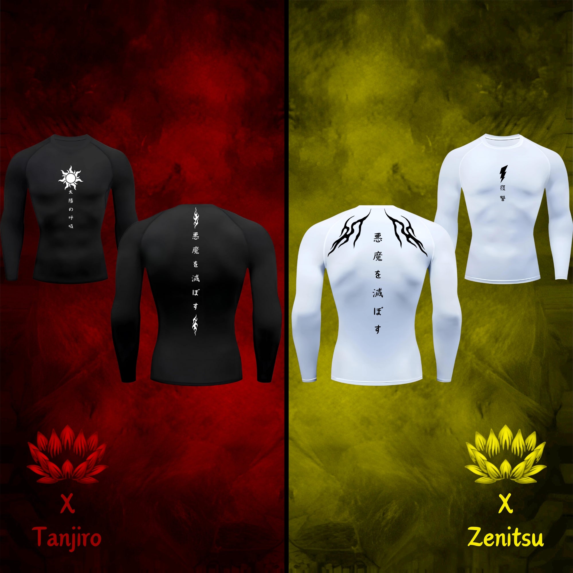 Tanjiro x Zenitsu Set (Long)