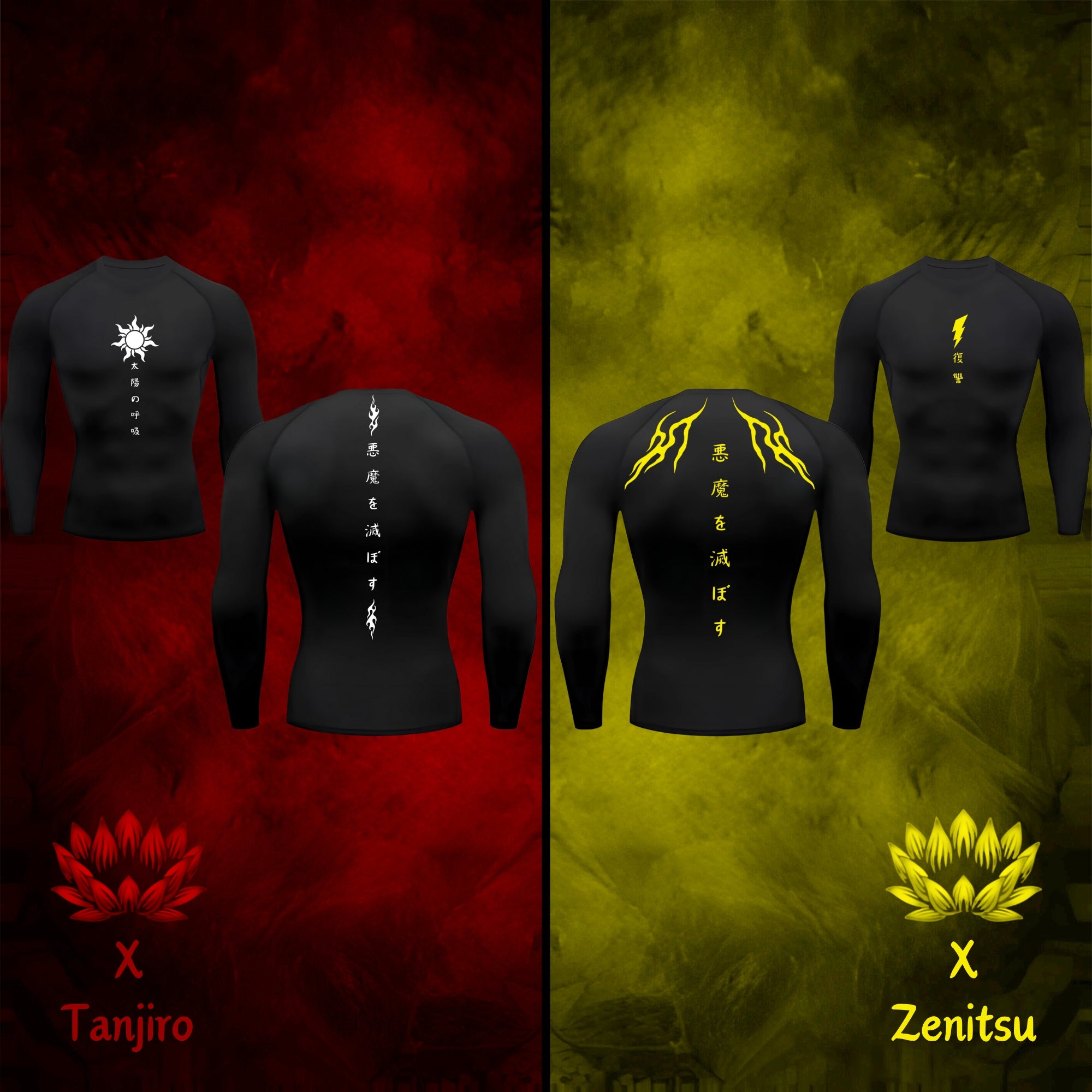 Tanjiro x Zenitsu Set (Long)