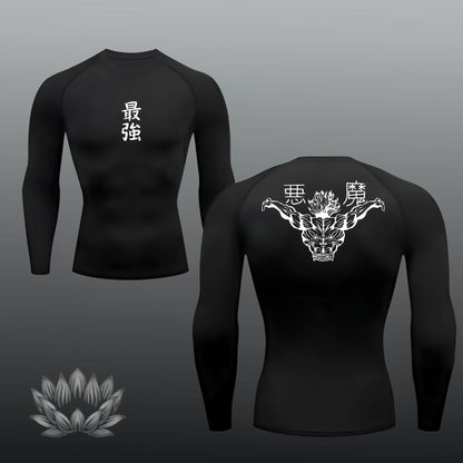 Yujiro Hanma compression shirt (Long)