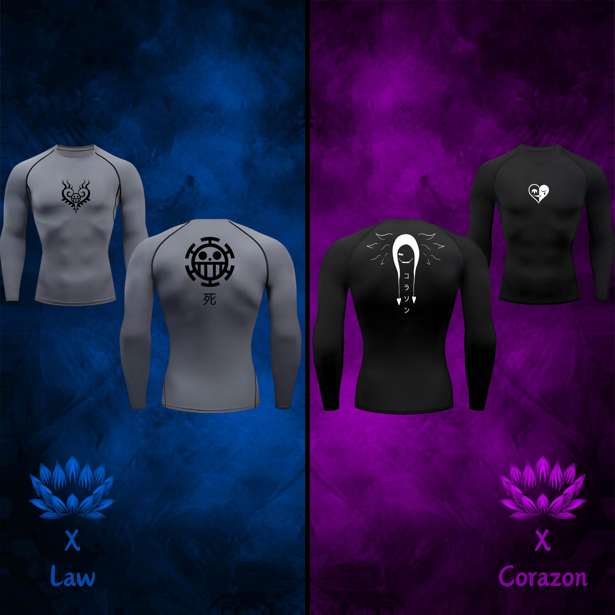 Law x Corazon  Set (Long)