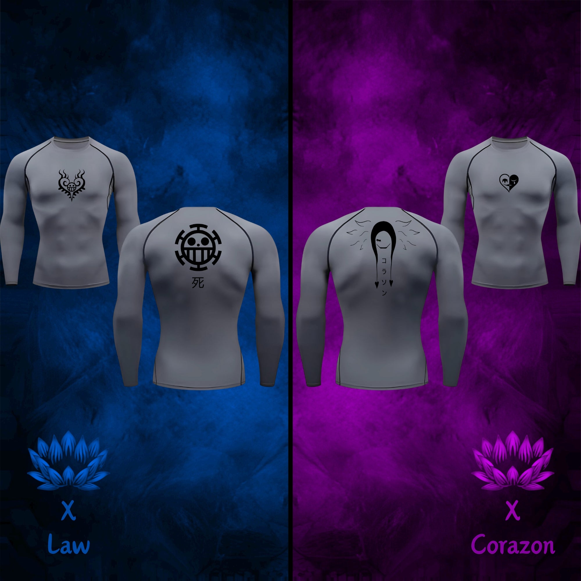 Law x Corazon  Set (Long)