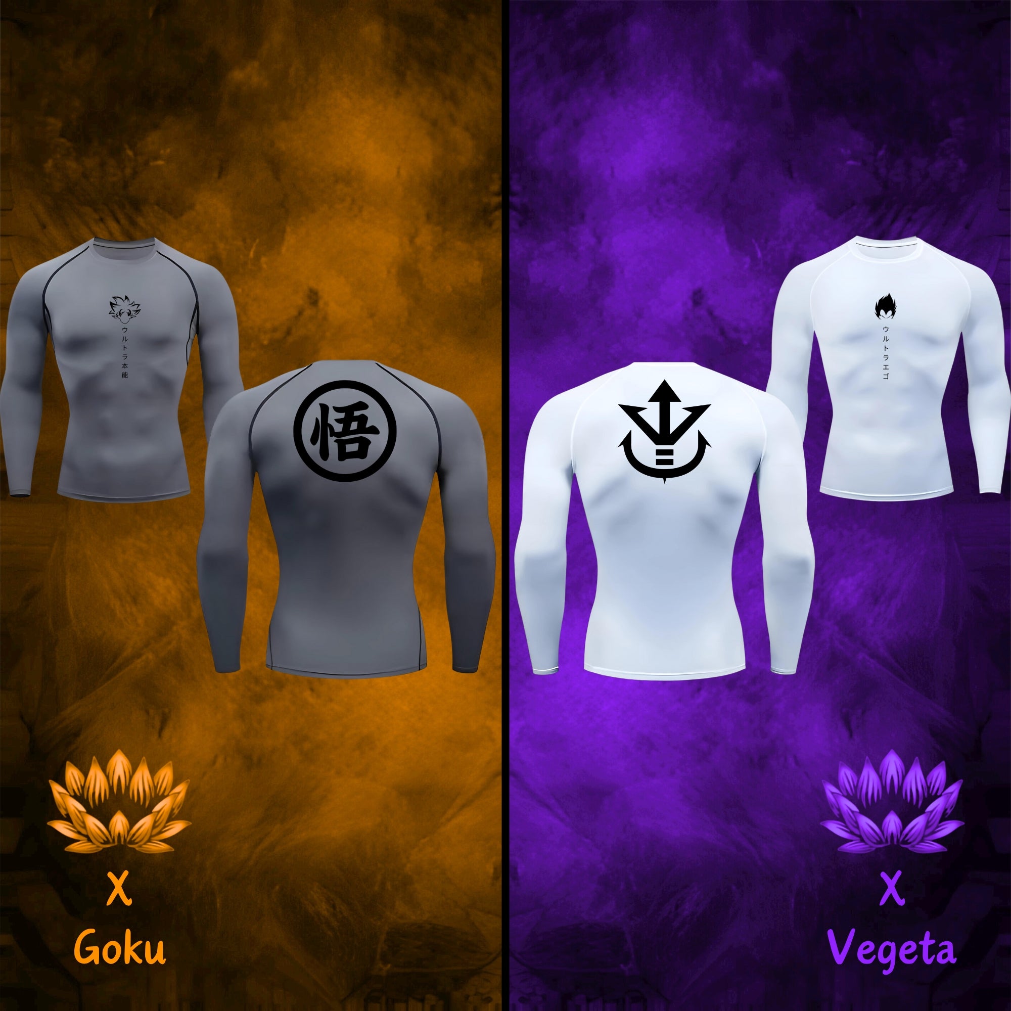 Goku x Vegeta Set (Long)