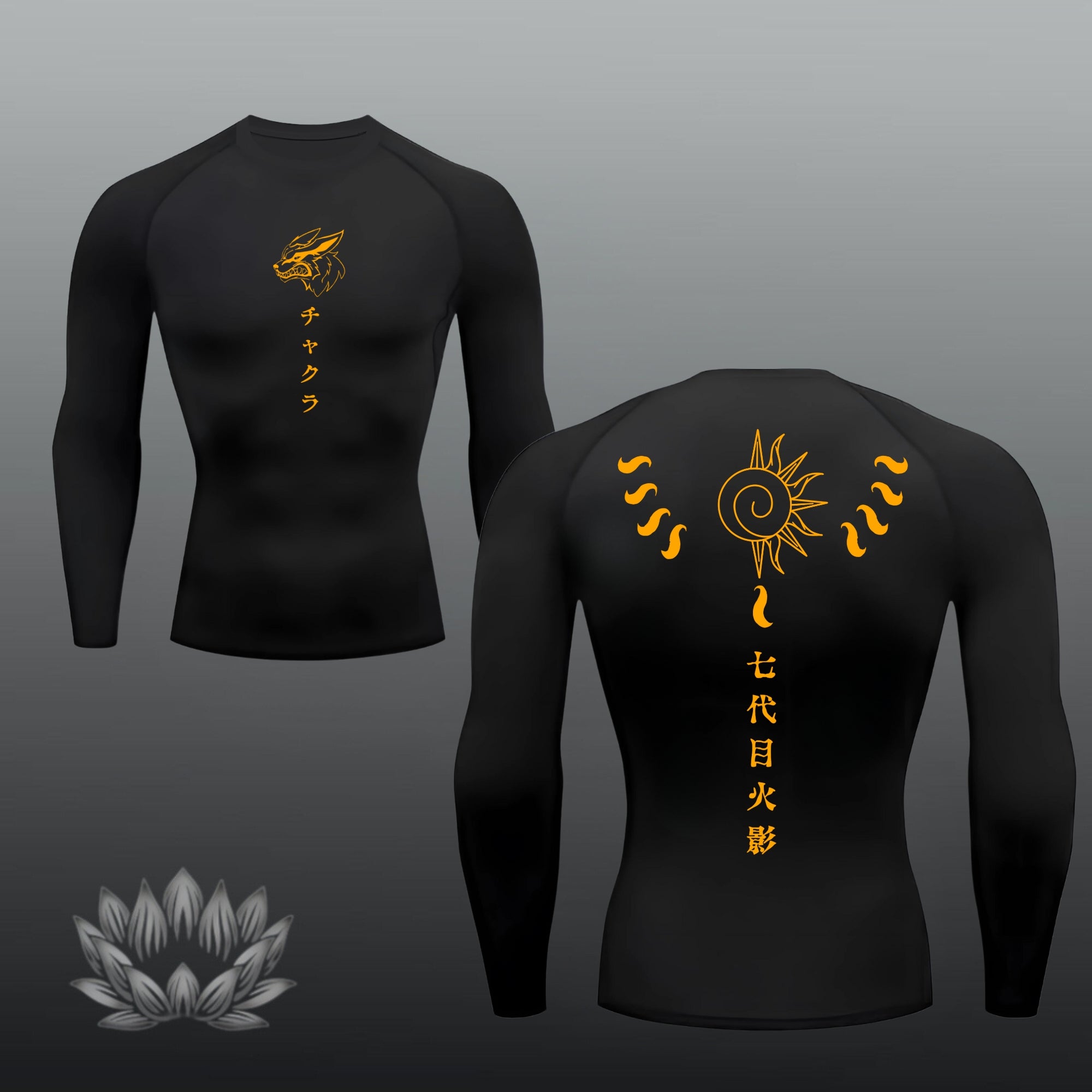 Naruto Compression Shirt (Long)