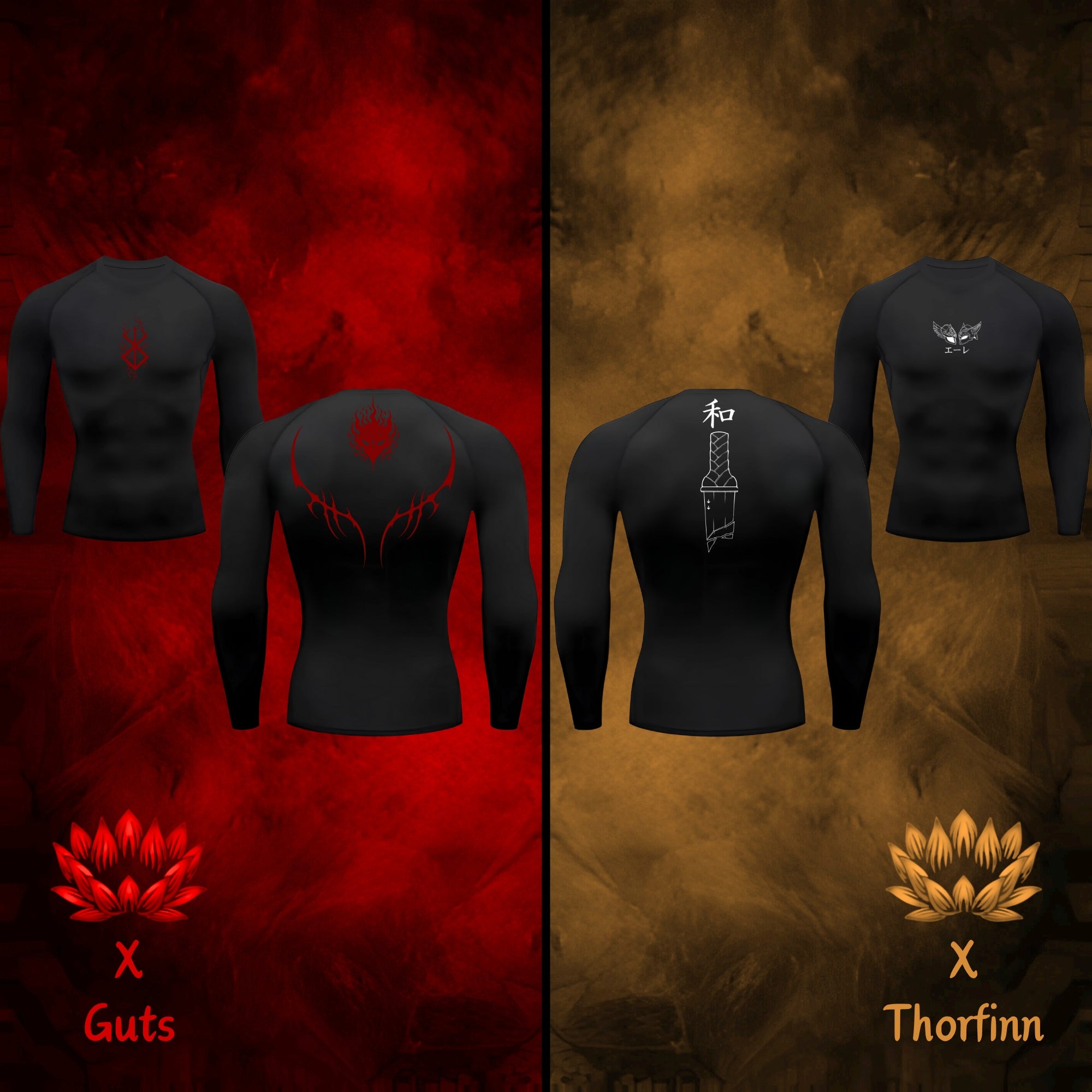 Guts x Thorfinn Set (Long)
