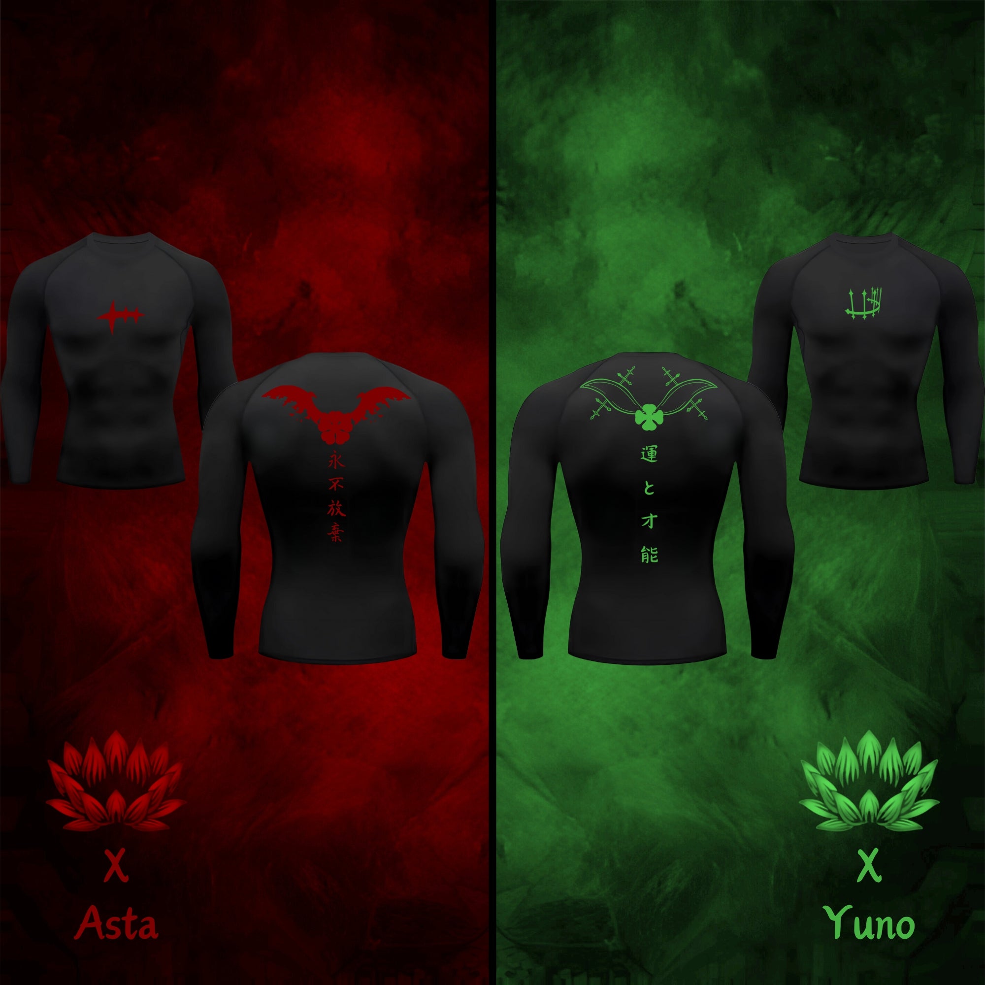 Asta x Yuno Set (Long)