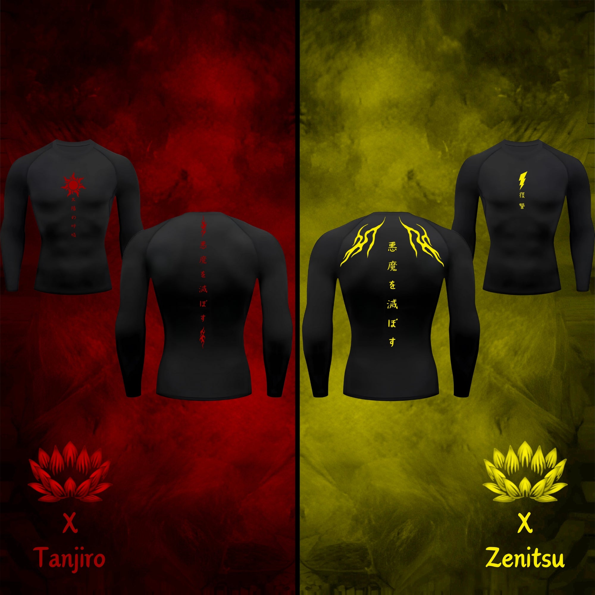 Tanjiro x Zenitsu Set (Long)