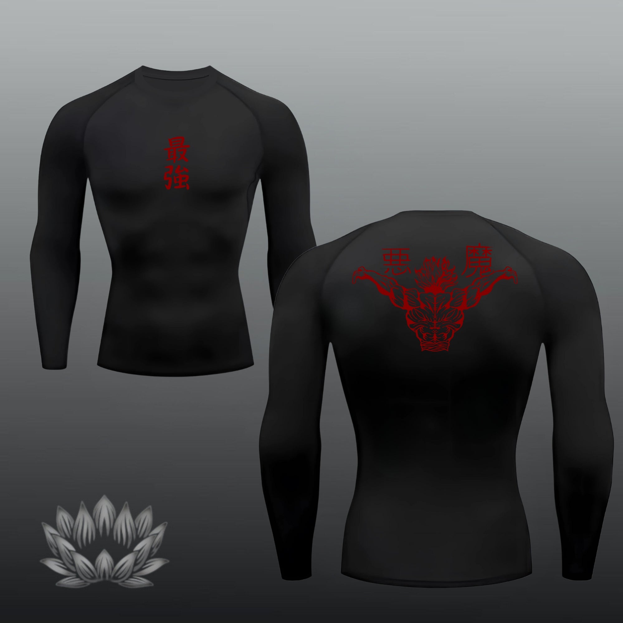 Yujiro Hanma compression shirt (Long)