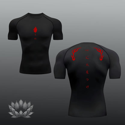 Rengoku Compression Shirt