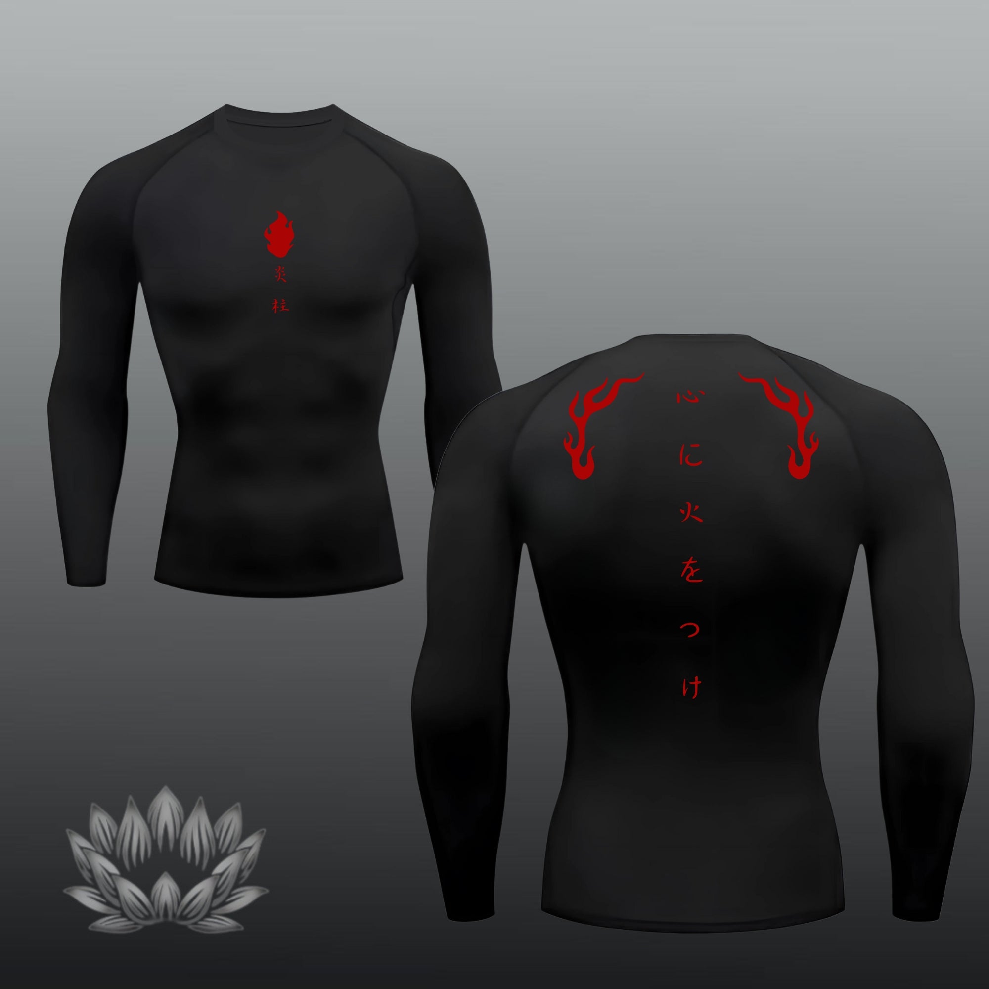 Rengoku Compression Shirt (Long)