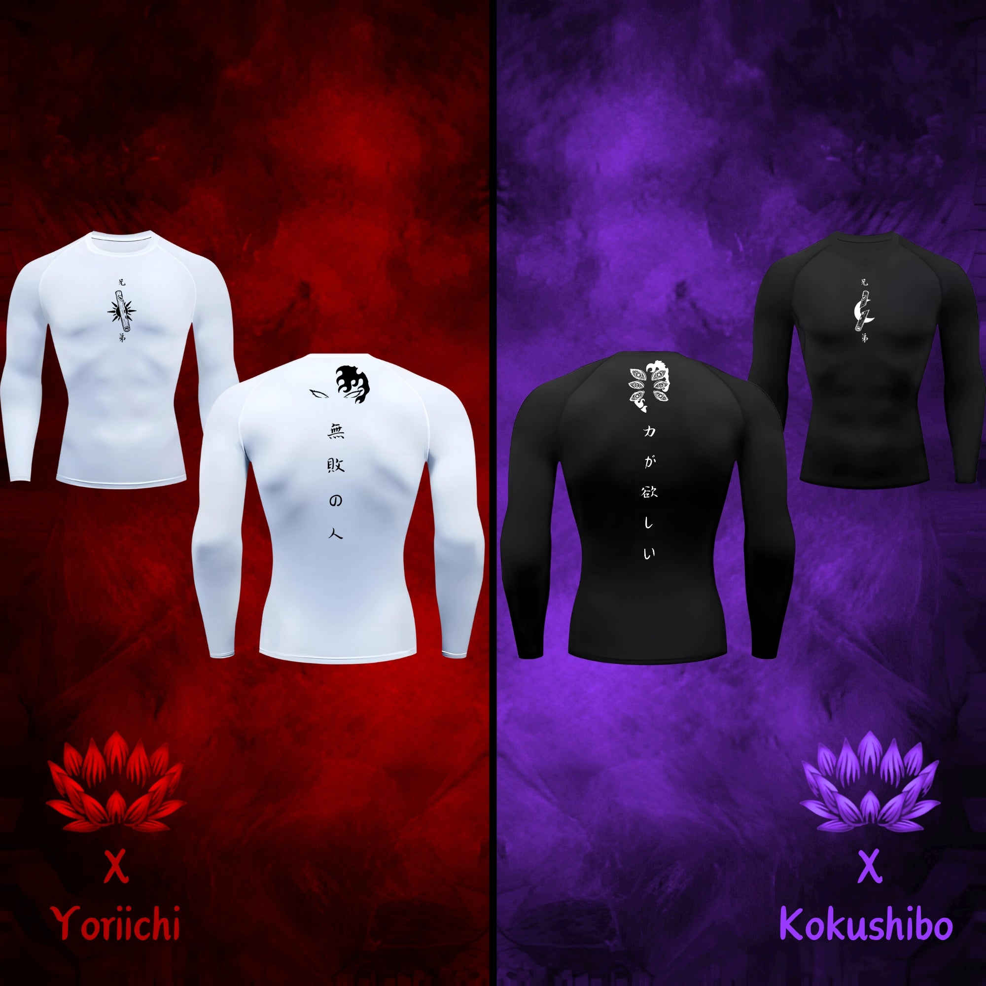 Yoruiichi x Kokushibo Set (Long)