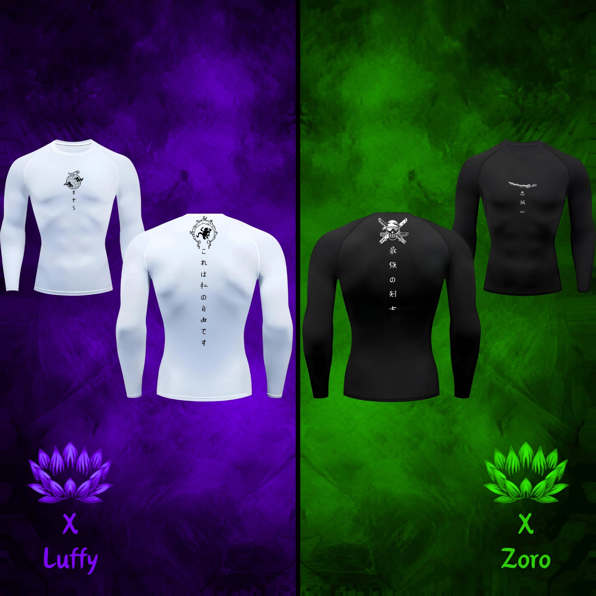 Luffy x Zoro Set (Long)