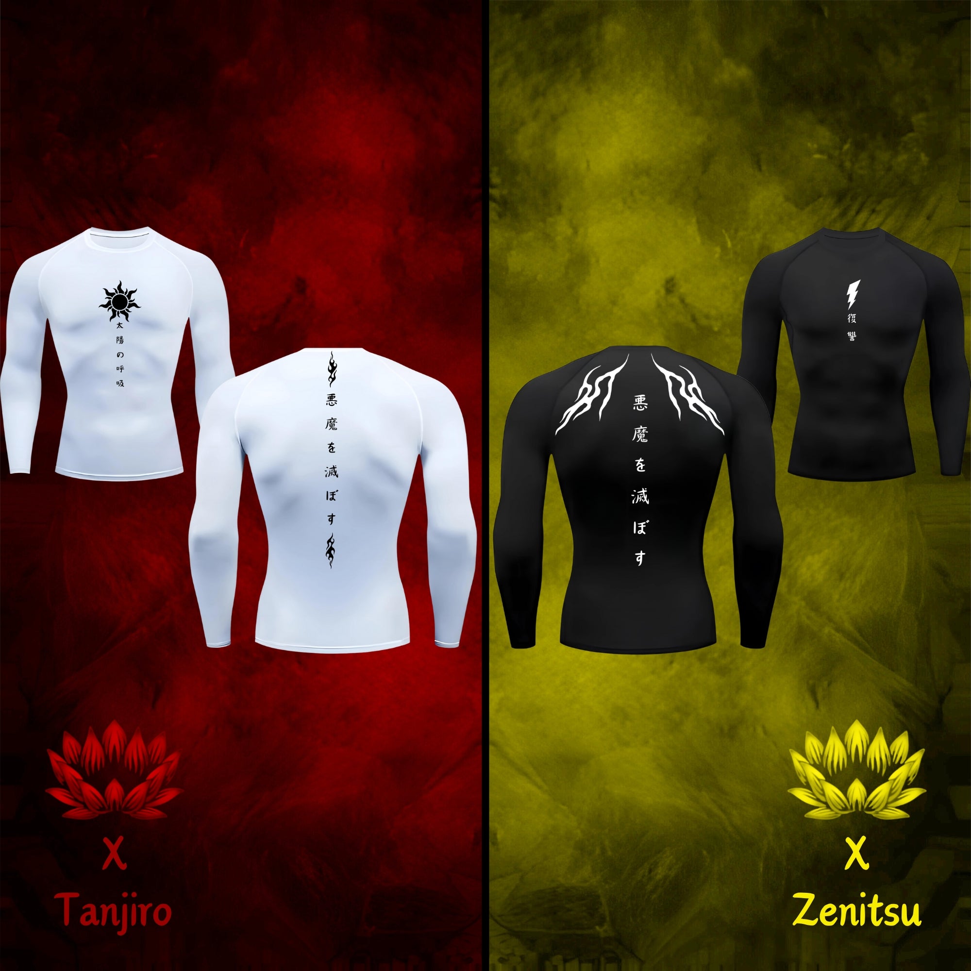 Tanjiro x Zenitsu Set (Long)