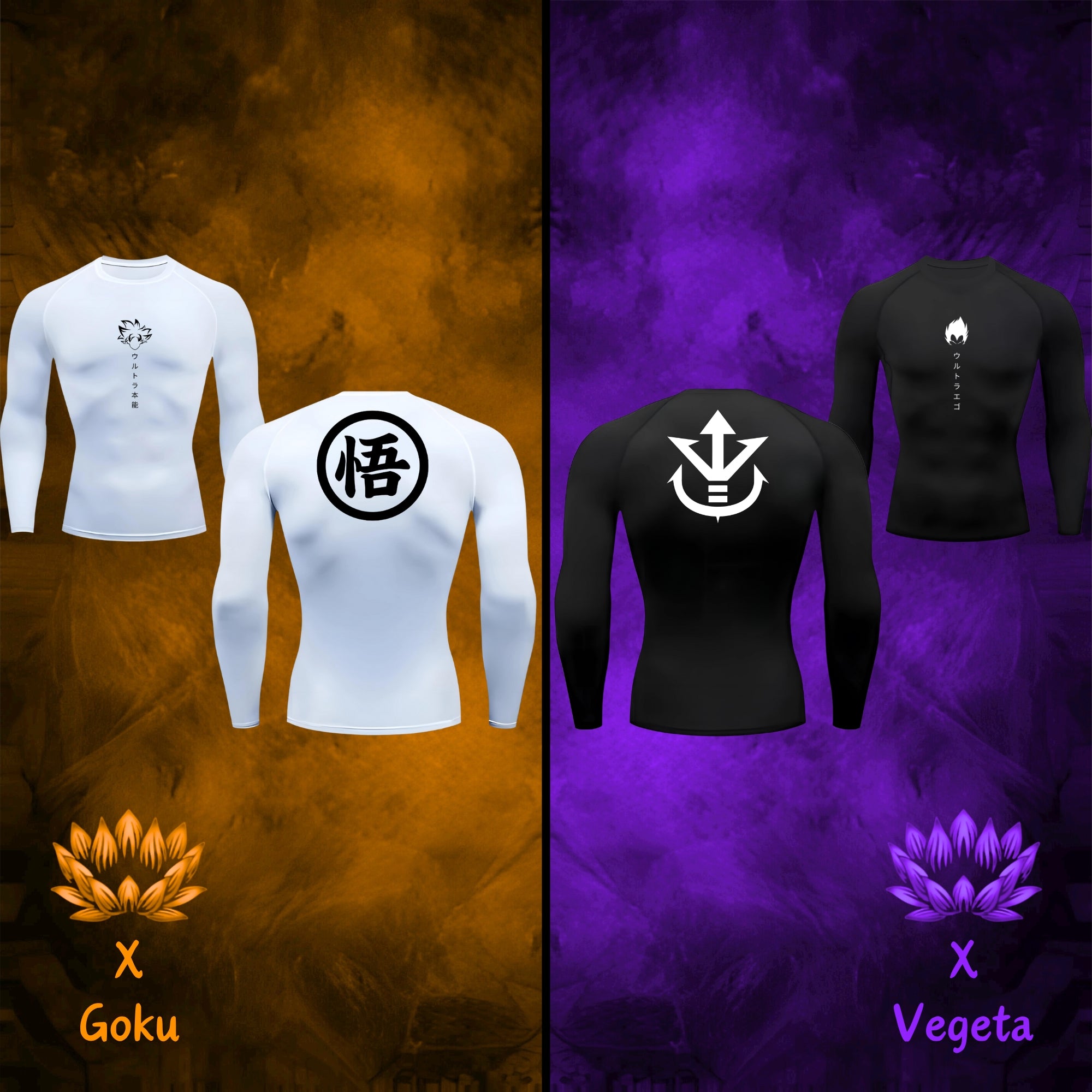Goku x Vegeta Set (Long)