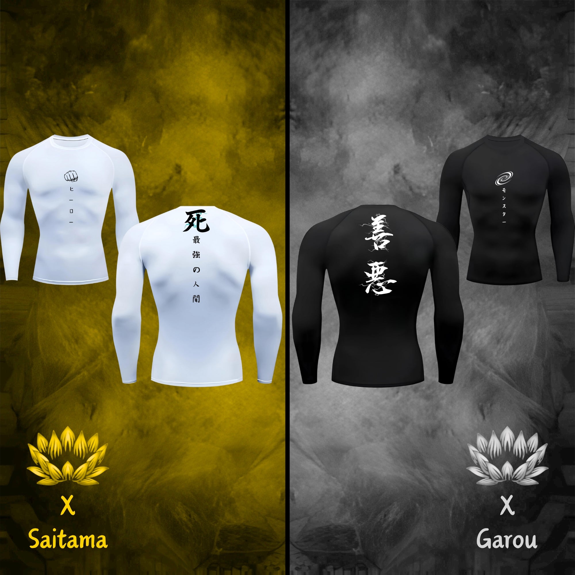 Saitama x Garou Set (Long)