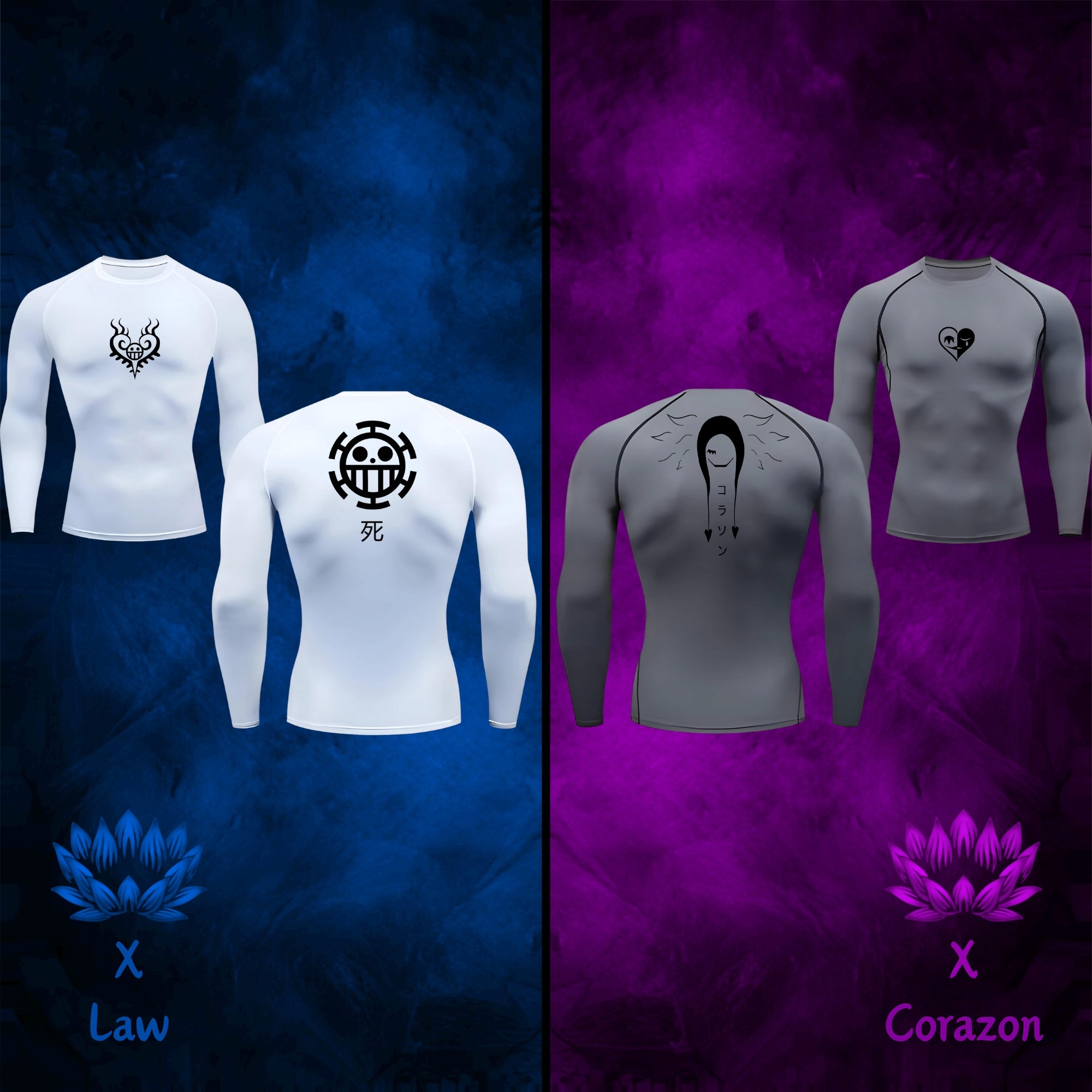 Law x Corazon  Set (Long)