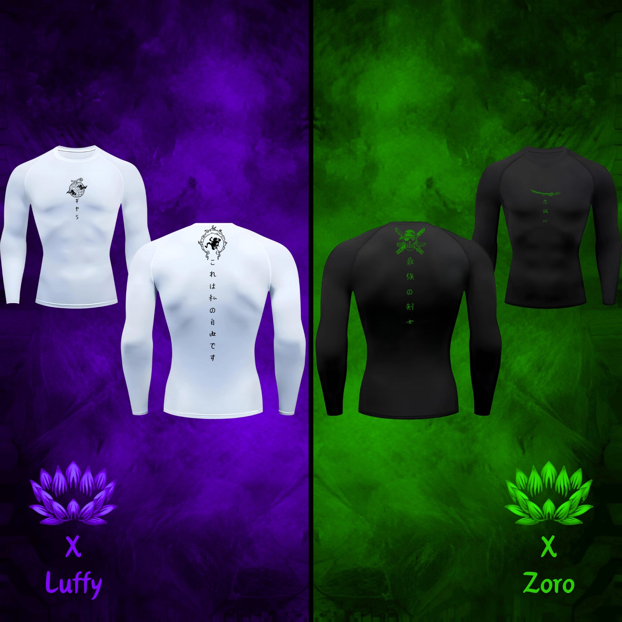 Luffy x Zoro Set (Long)