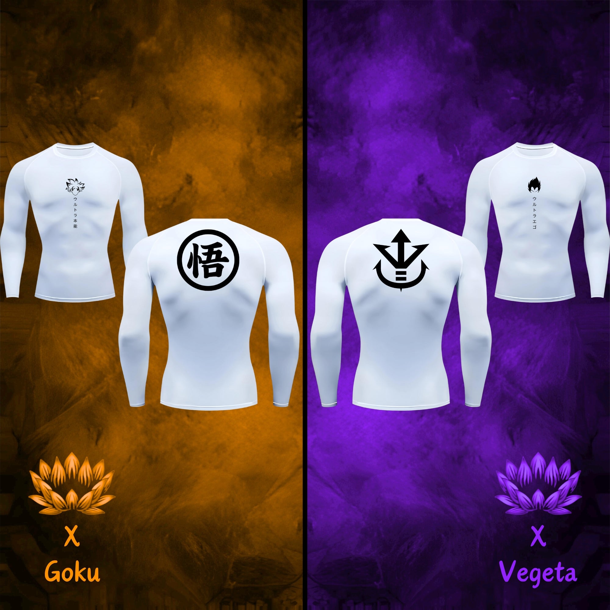 Goku x Vegeta Set (Long)