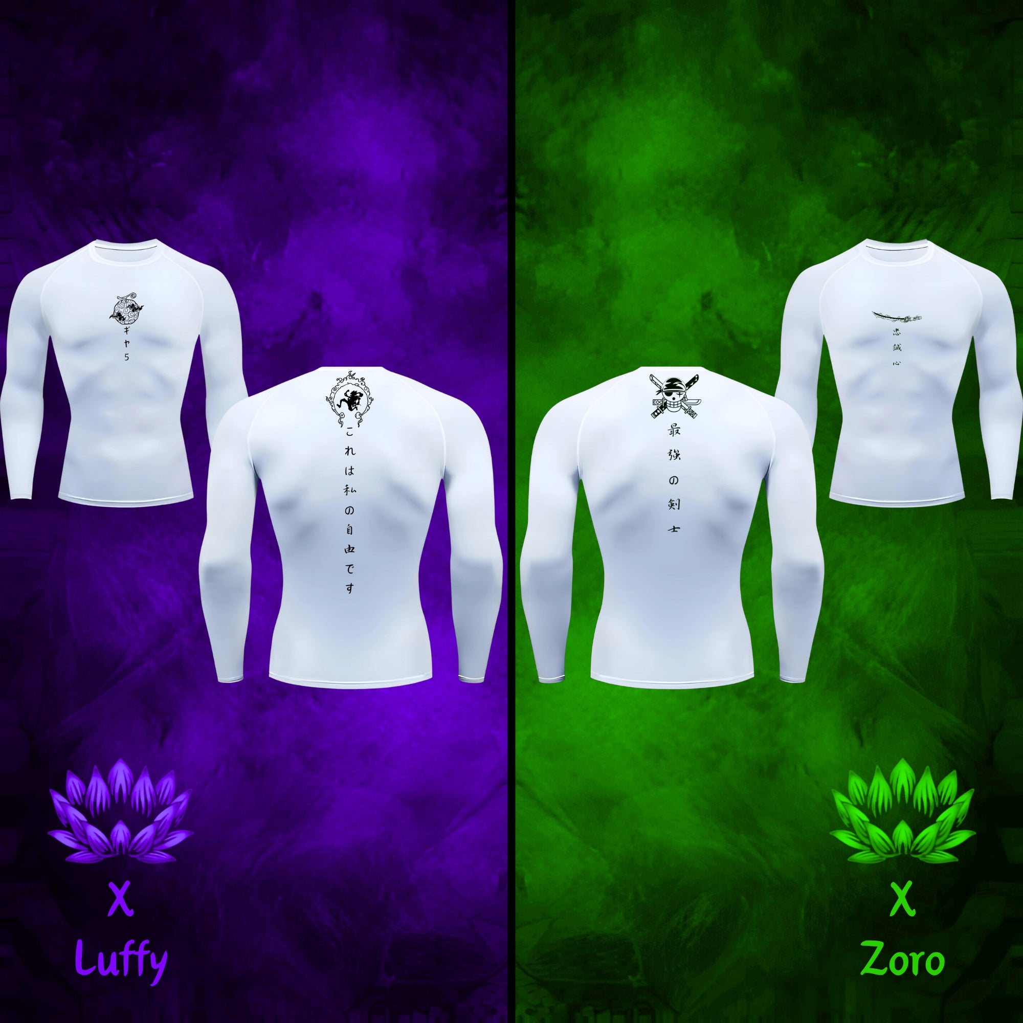Luffy x Zoro Set (Long)