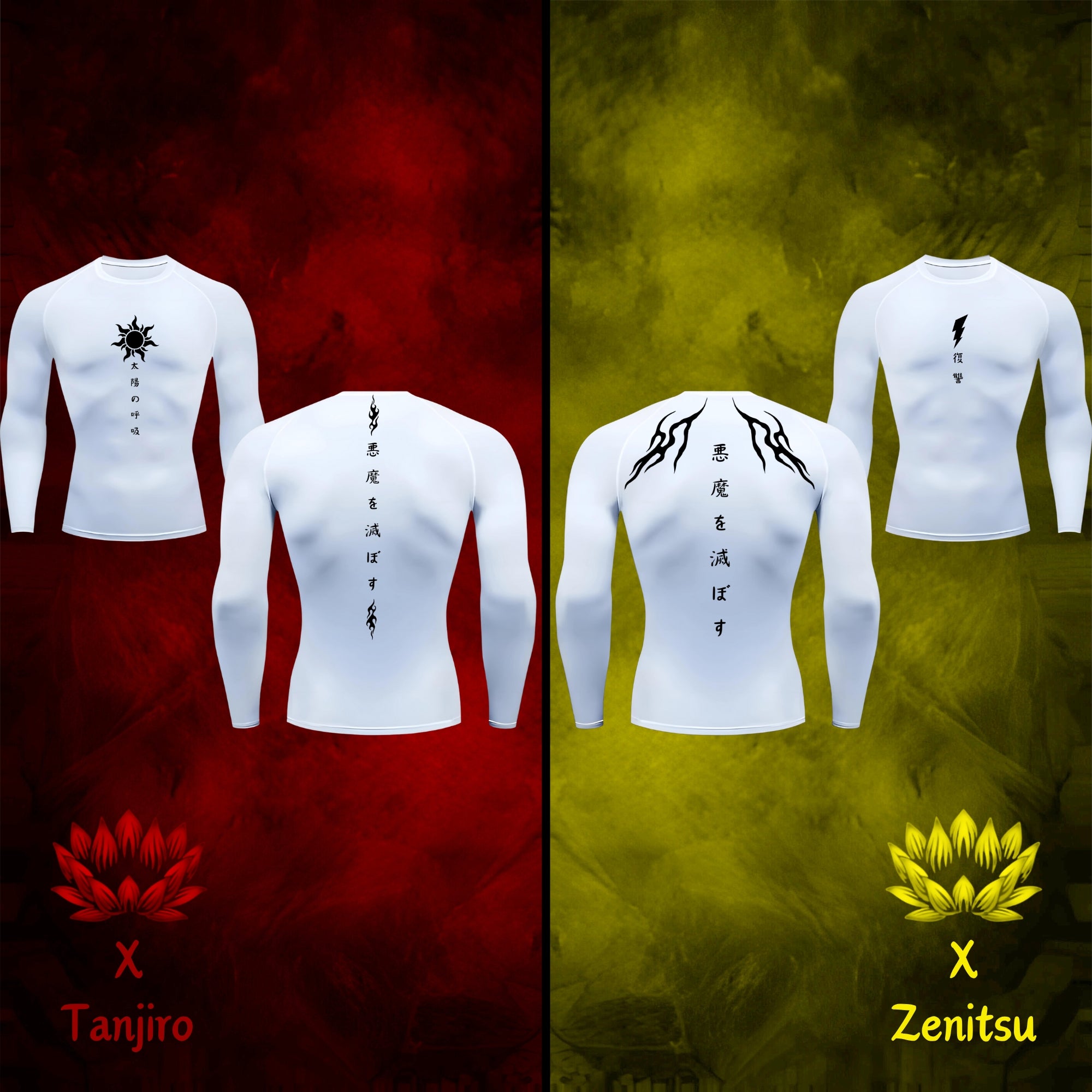 Tanjiro x Zenitsu Set (Long)