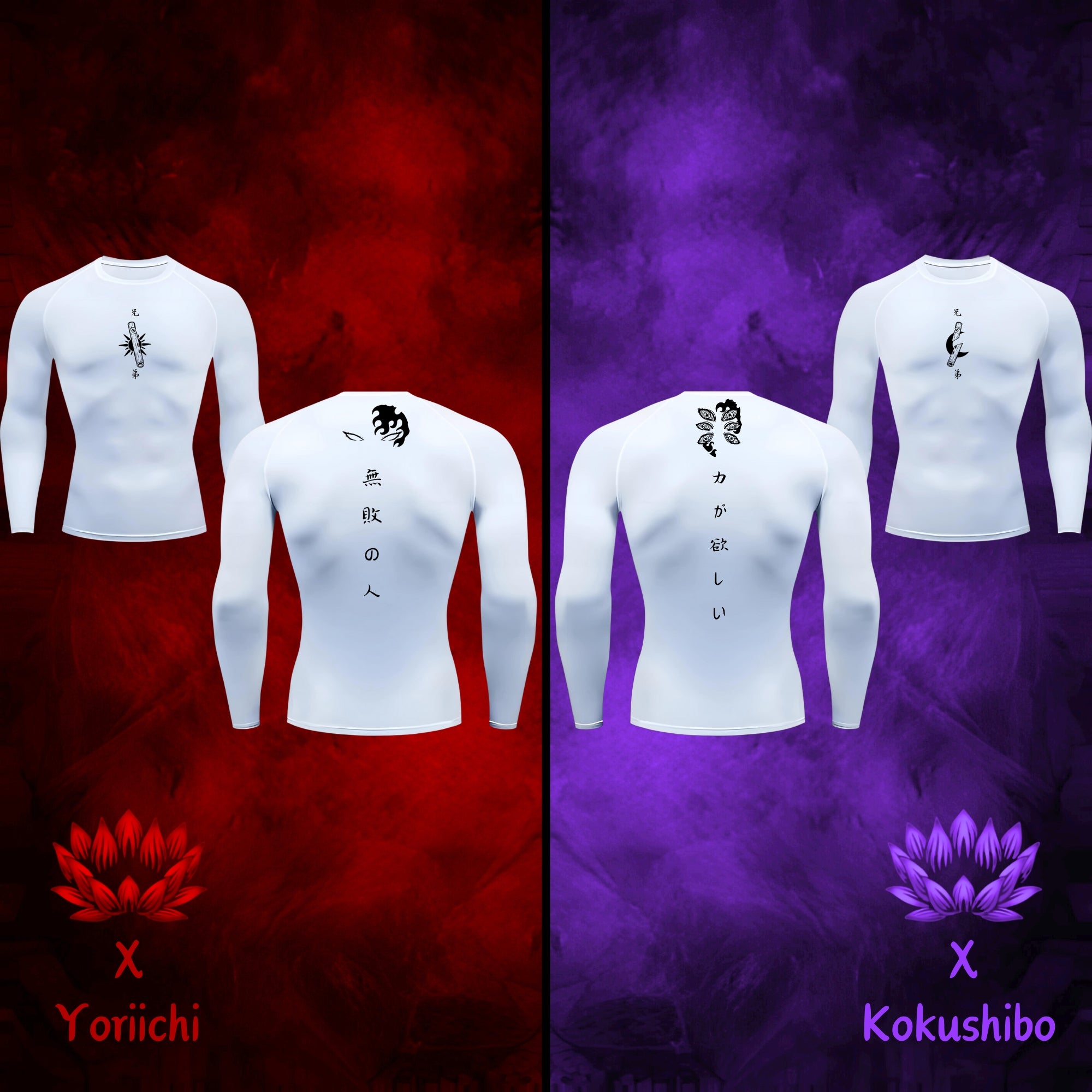 Yoruiichi x Kokushibo Set (Long)