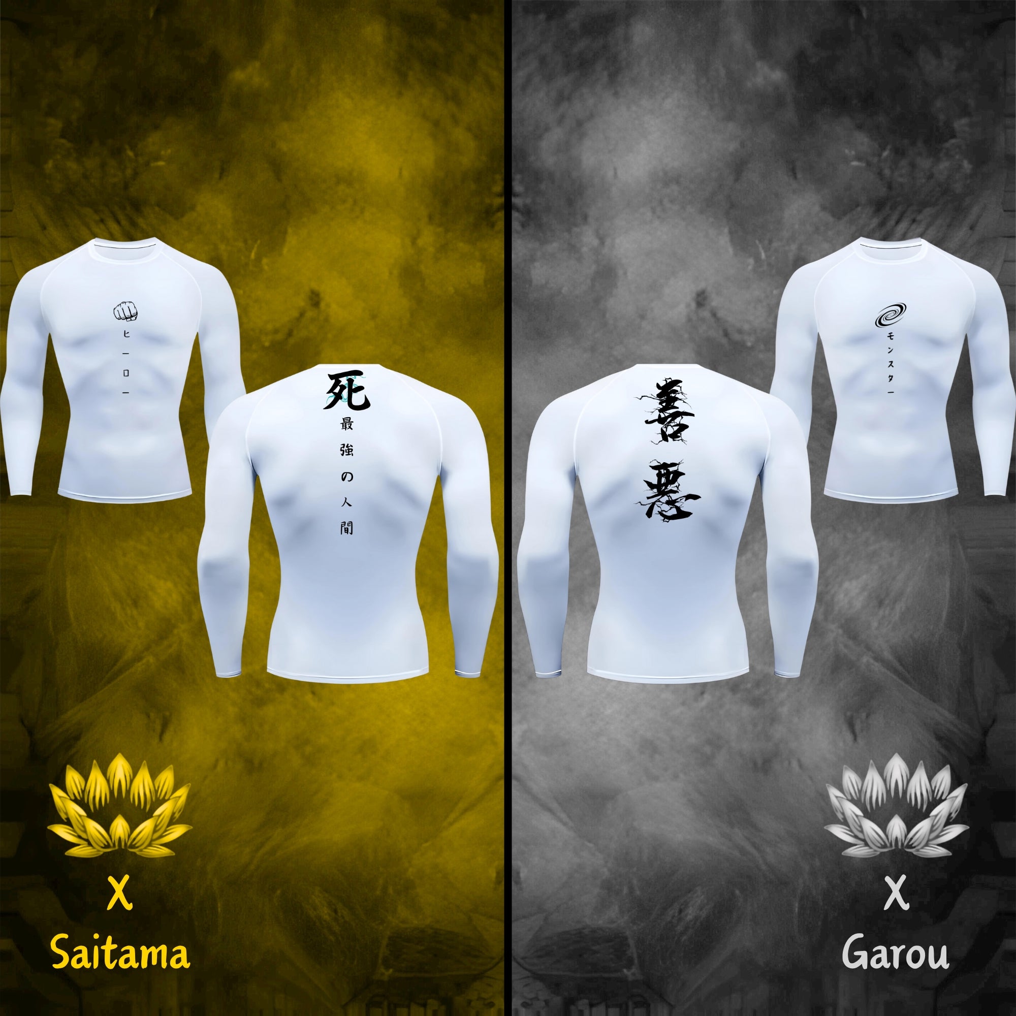 Saitama x Garou Set (Long)