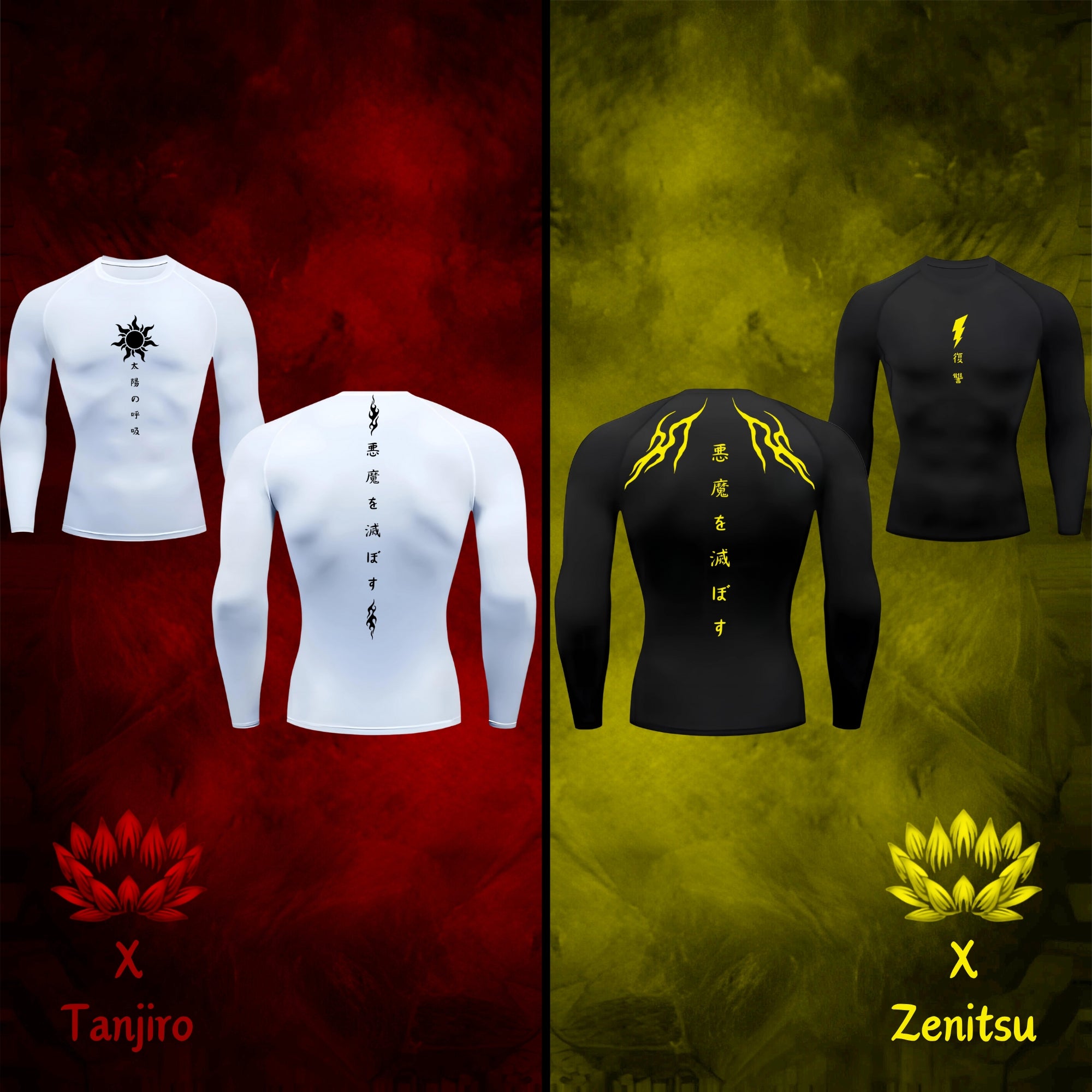 Tanjiro x Zenitsu Set (Long)