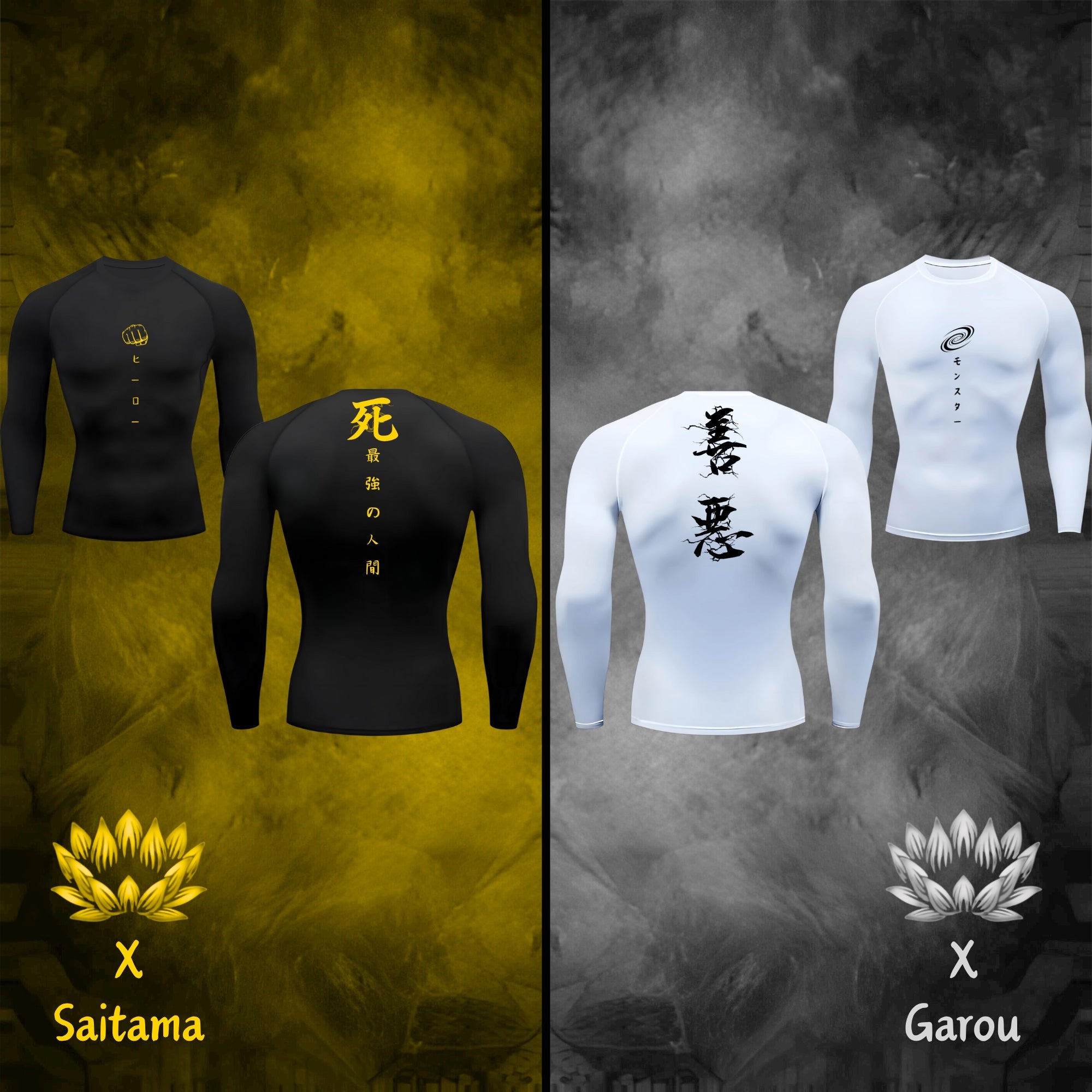 Saitama x Garou Set (Long)